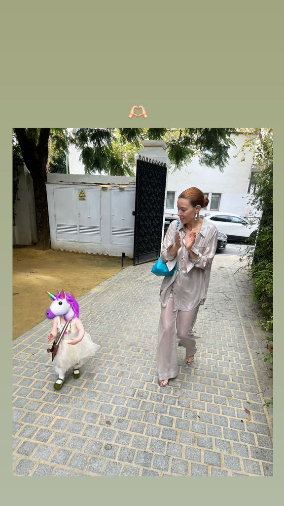 Stacey Dooley and her daughter Minnie