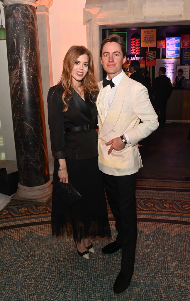 Princess Beatrice wows in super cinched dress for ritzy date with ...