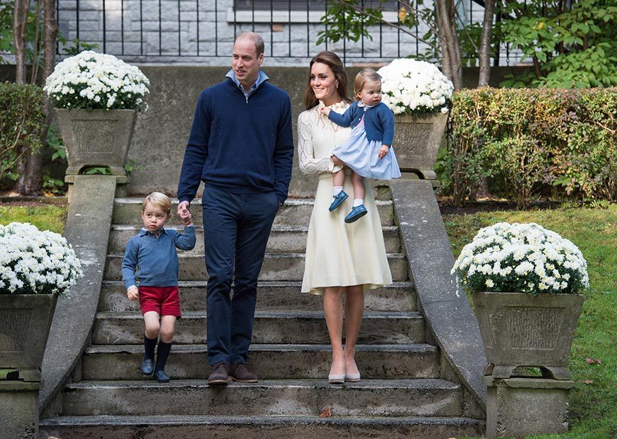 prince louis christening first family portrait