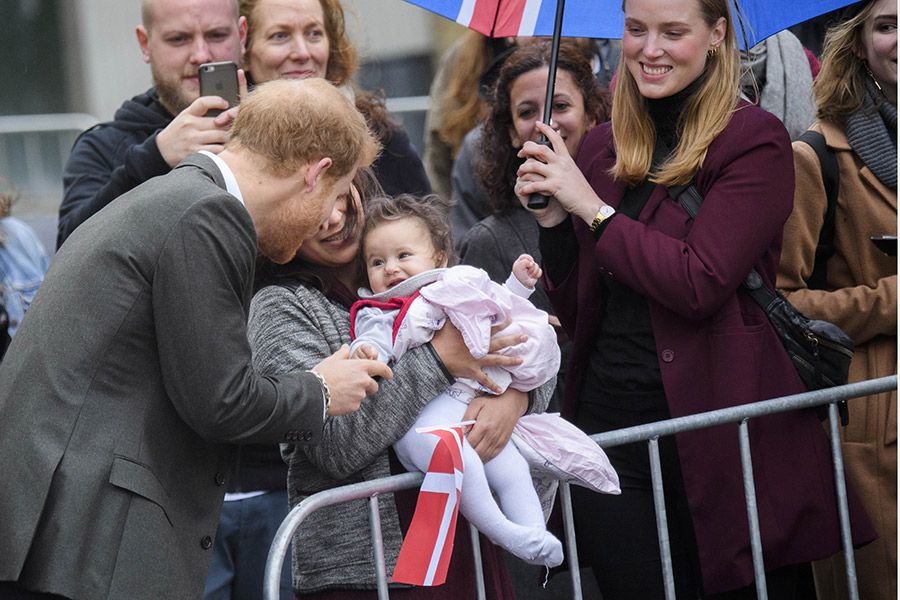 Prince Harry's cutest photos with babies | HELLO!