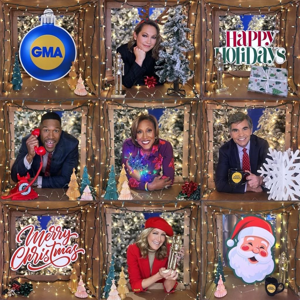 Good Morning America's holiday card for 2024