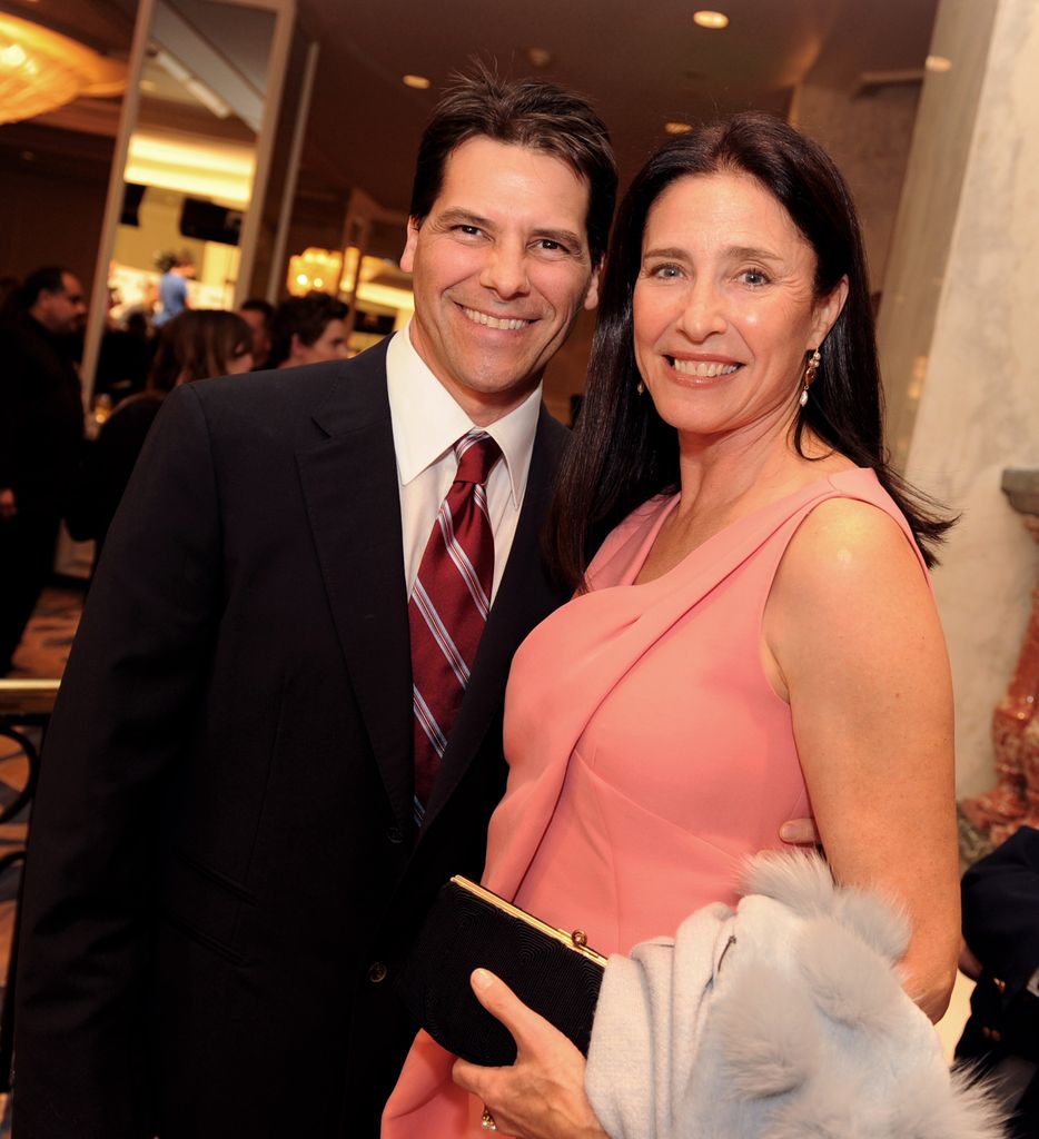 chris ciaffa mimi rogers smiling