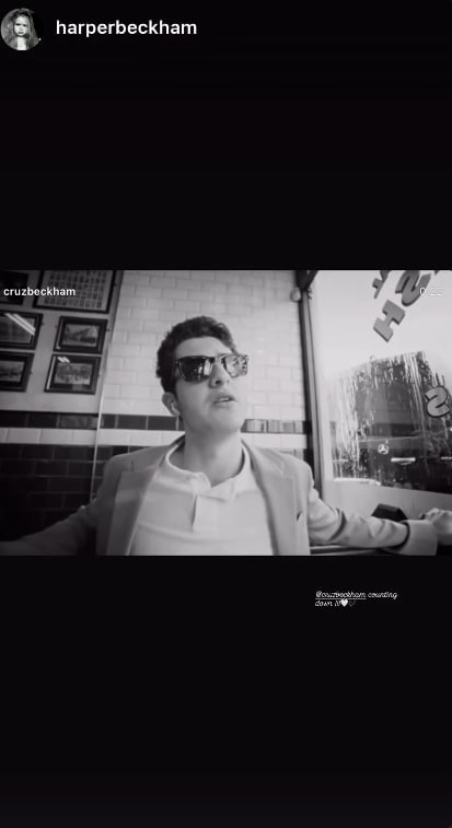 Une photo une capture d'écran sur Instagram