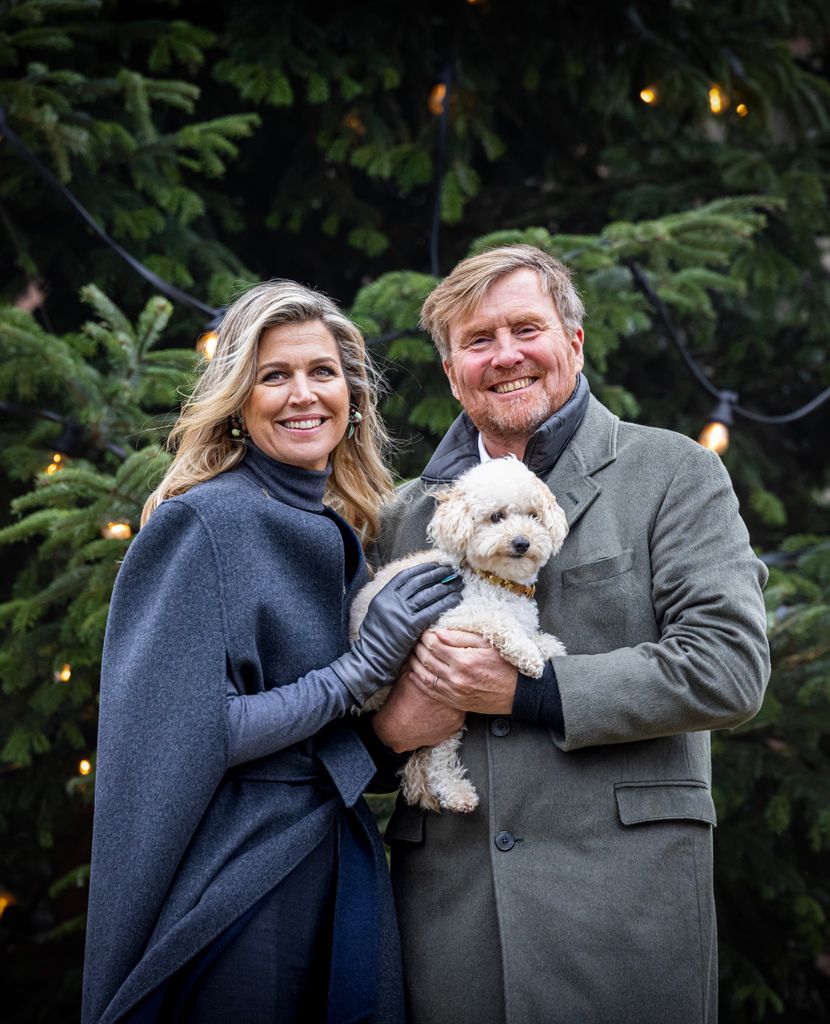 King Willem-Alexander and Queen Maxima with Mambo