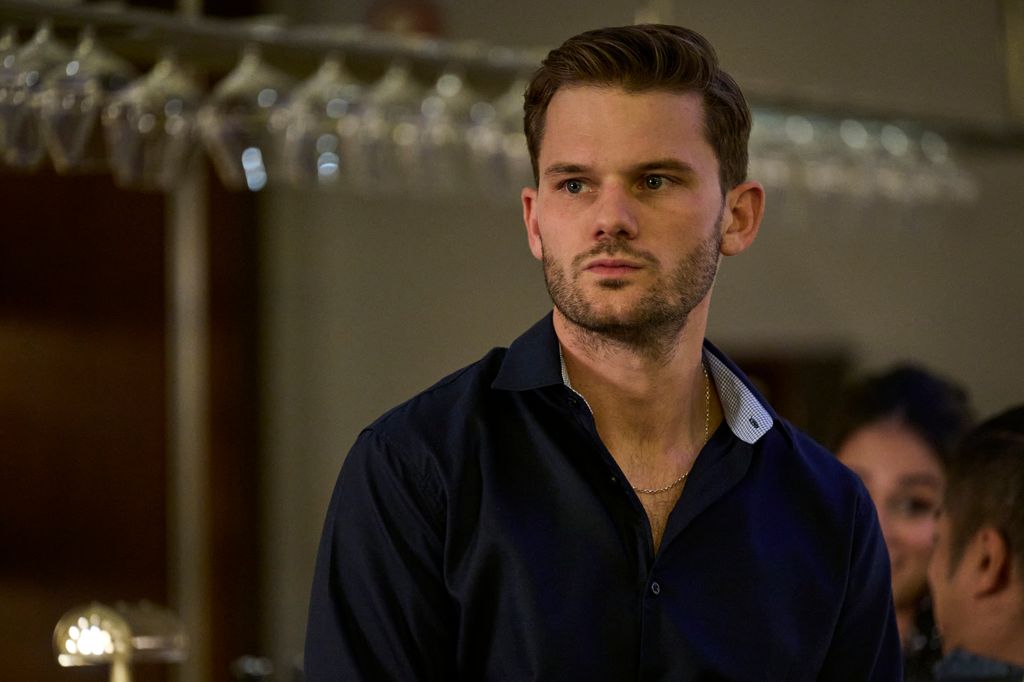 Jeremy Irvine in This Is Christmas (2022)