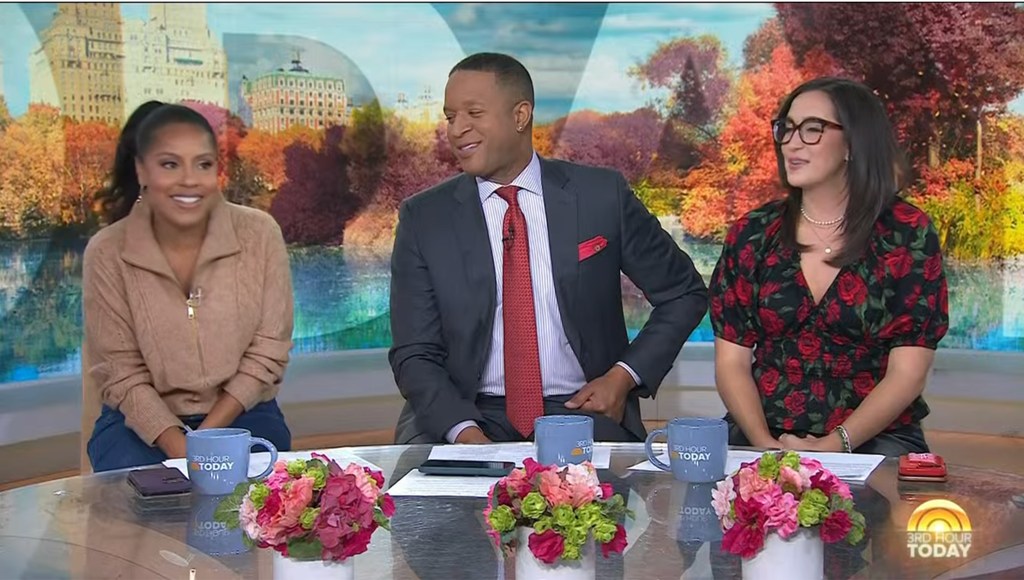 Savannah Sellers was back on the Today Show, as she joked being there was "the official upgrade" 