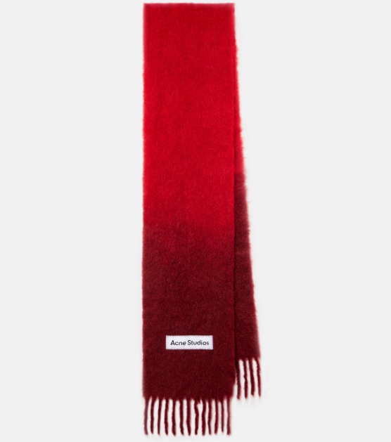 Vally fringed scarf

