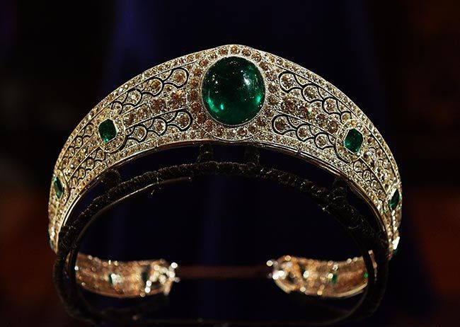 princess eugenie greville emerald kokoshnik tiara