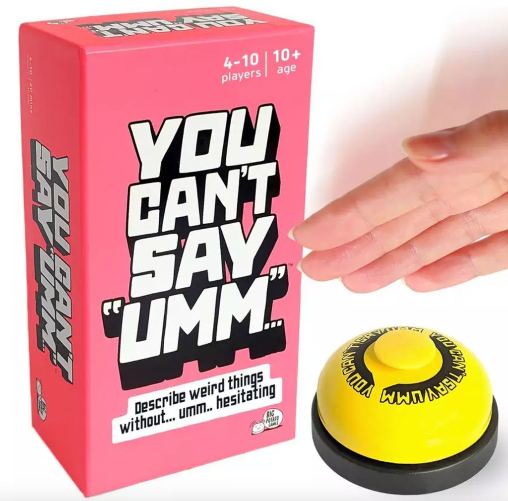 Big Potato You Can't Say Umm Quiz Card Game