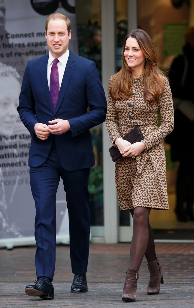 KateMiddleton and William visit Only Connect and ex-offenders projects on November 19, 2013 in London, England.