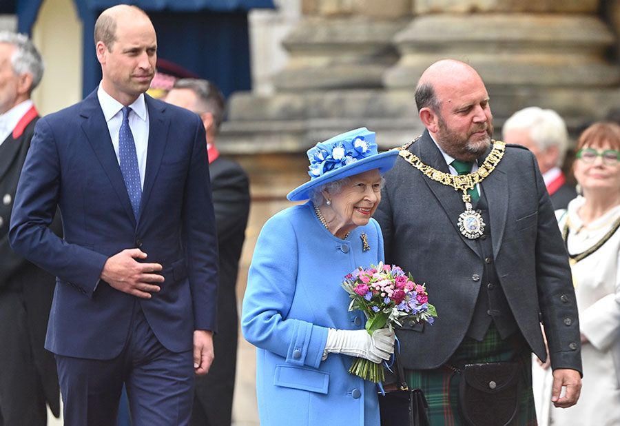 queen william attend ceremony of the keys