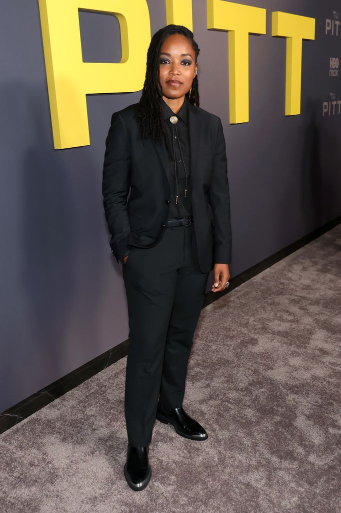 ayesha harris the pitt premiere