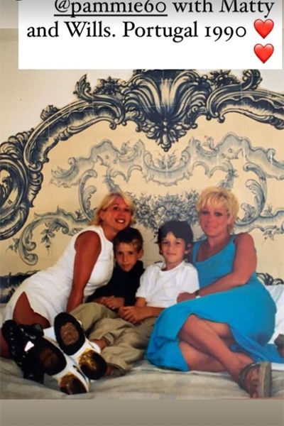 denise welch young photo matty healy
