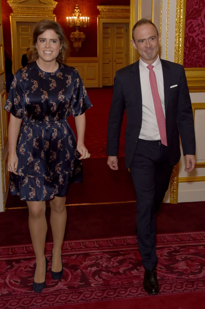 Princess Eugenie previously wore the dress for the Oscar's Book Prize at St James's Palace on 14 May 2018