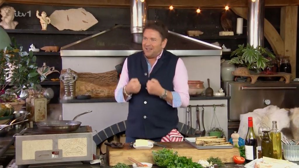 James Martin on Saturday Morning on ITV