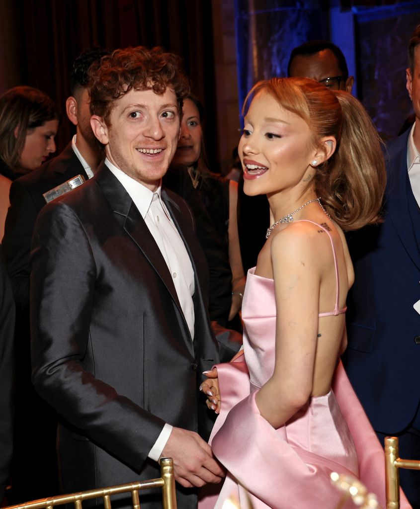 Ethan Slater and Ariana Grande attend The National Board of Review Annual Awards Gala 