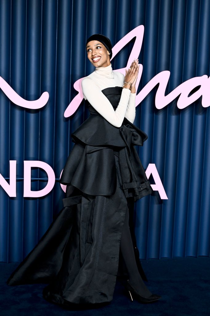 Ikram Abdi Omar attends The Fashion Awards 2025 presented by Pandora at the Royal Albert Hall on December 01, 2025 in London, England