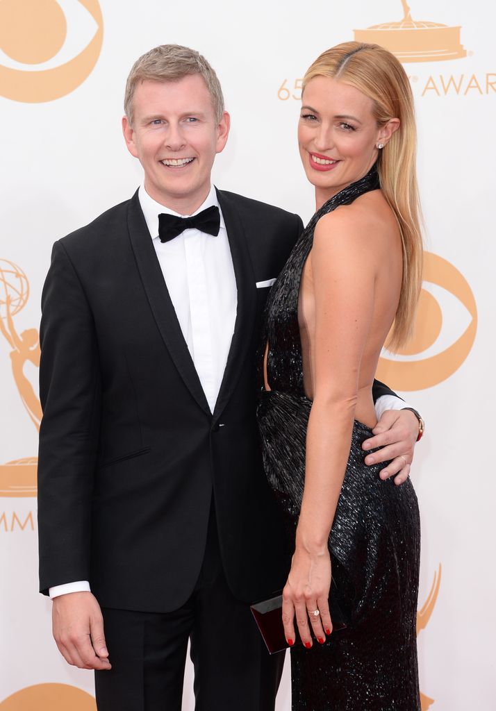 Cat Deeley with her husband Patrick Kielty at the Emmy Awards