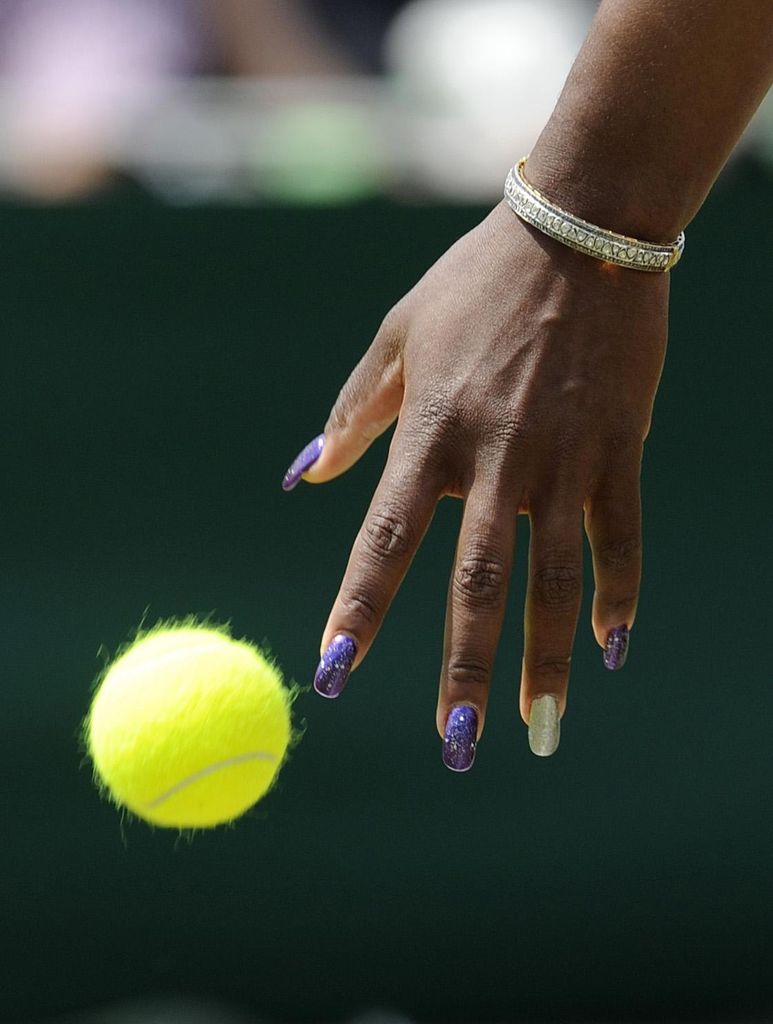 Serena Williams during the Wimbledon championships in 2011