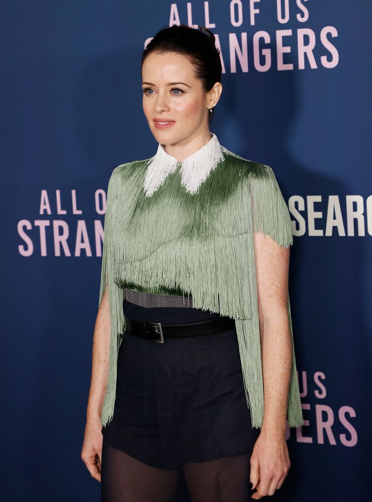 Claire Foy arrives for the Los Angeles special screening of 'All of Us Strangers,' at Vidiots in Los Angeles, December 9, 2023