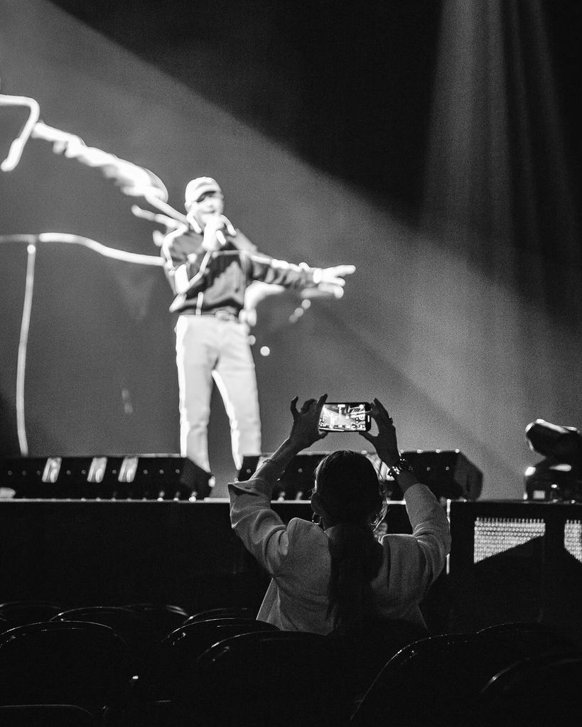 Tim McGraw and Faith Hill during a rehearsal for the Standing Room Only Tour