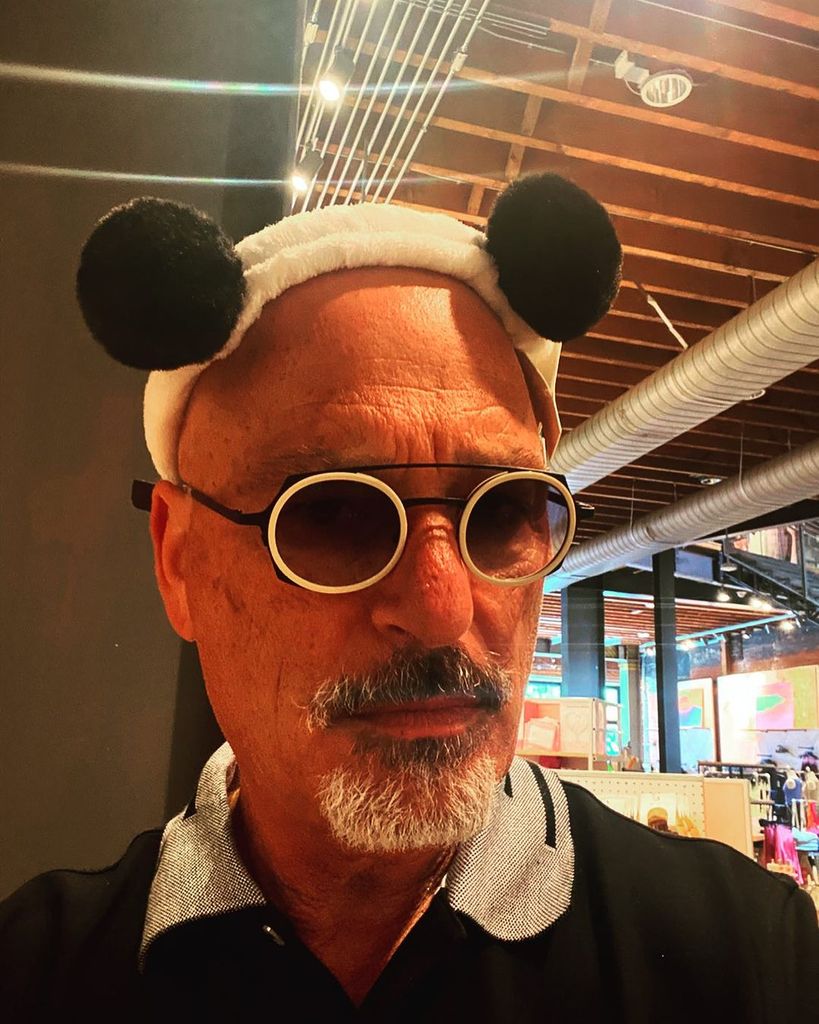 Howie Mandel donned panda ears for the snap