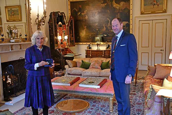 camilla duchess of cornwall clarence house garden room