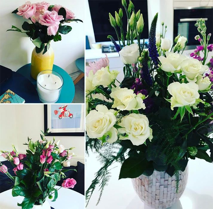 5 Vicky McClure house flowers