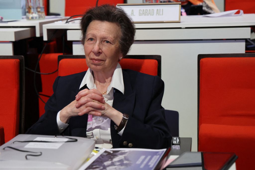 Princess Anne at the IOC session in Paris