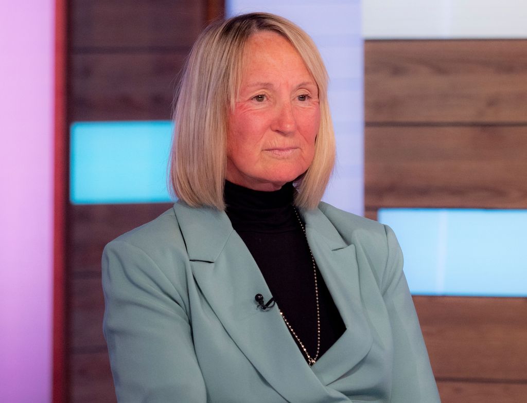 Carol McGiffin with a red face on Loose Women