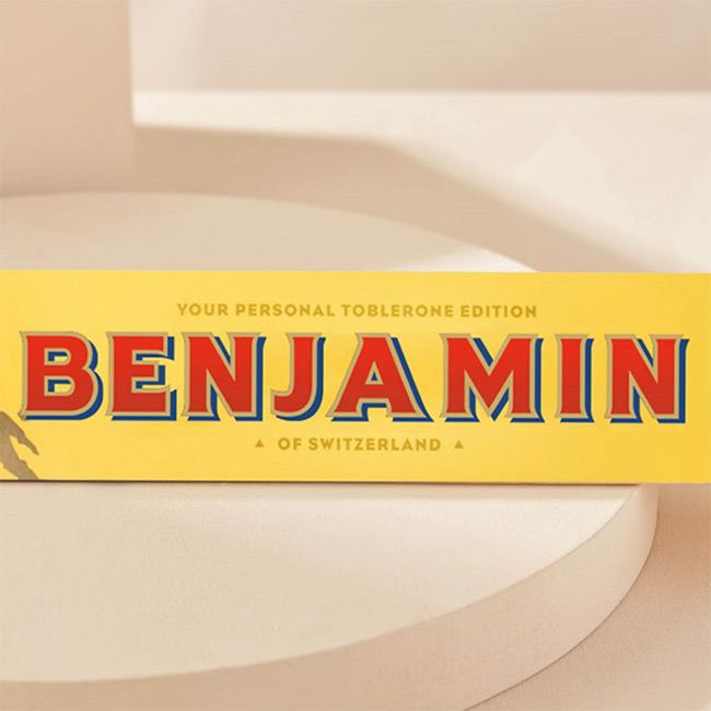 toblerone personalised