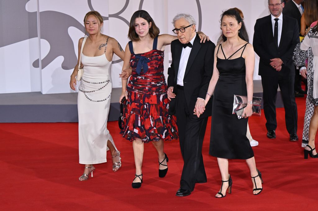 Woody Allen, 87, make rare appearance with family – see photos | HELLO!