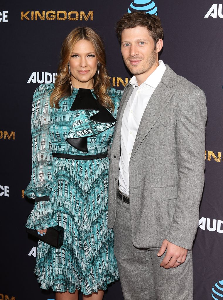 Kiele Sanchez and Zach Gilford arrive at the Los Angeles premiere of DirecTV's "Kingdom" in 2016