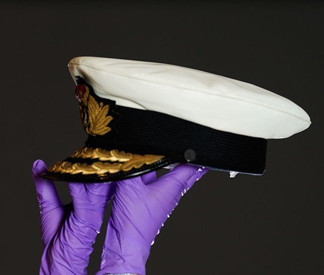 prince philips naval cap
