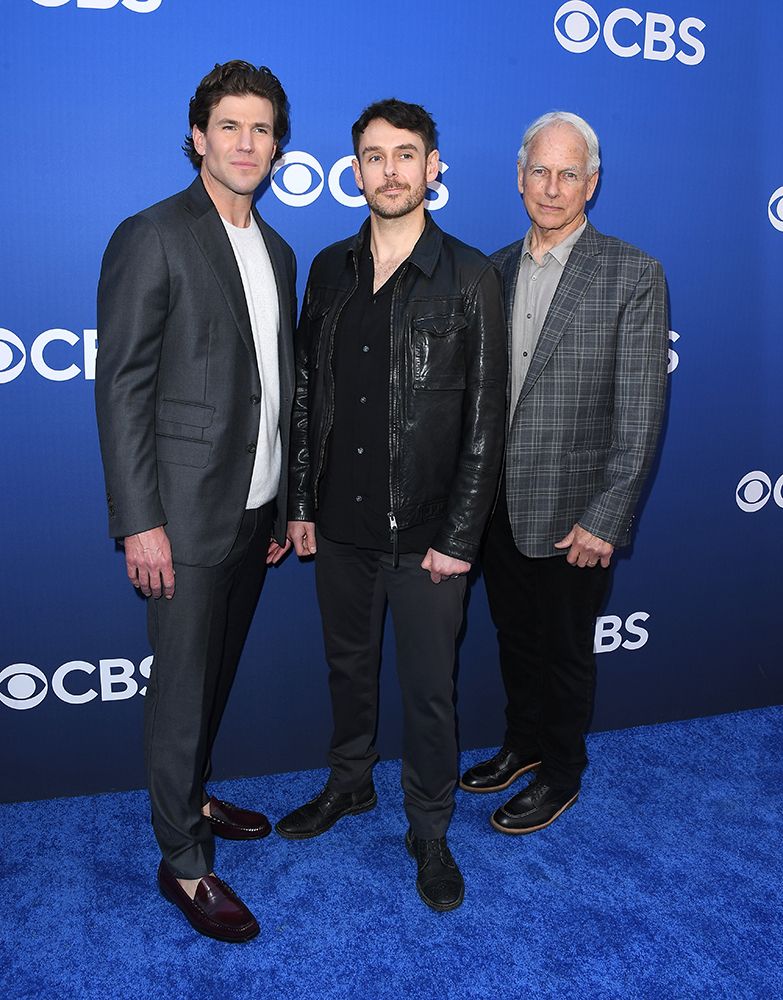 Austin Stowell with Mark and Sean Harmon