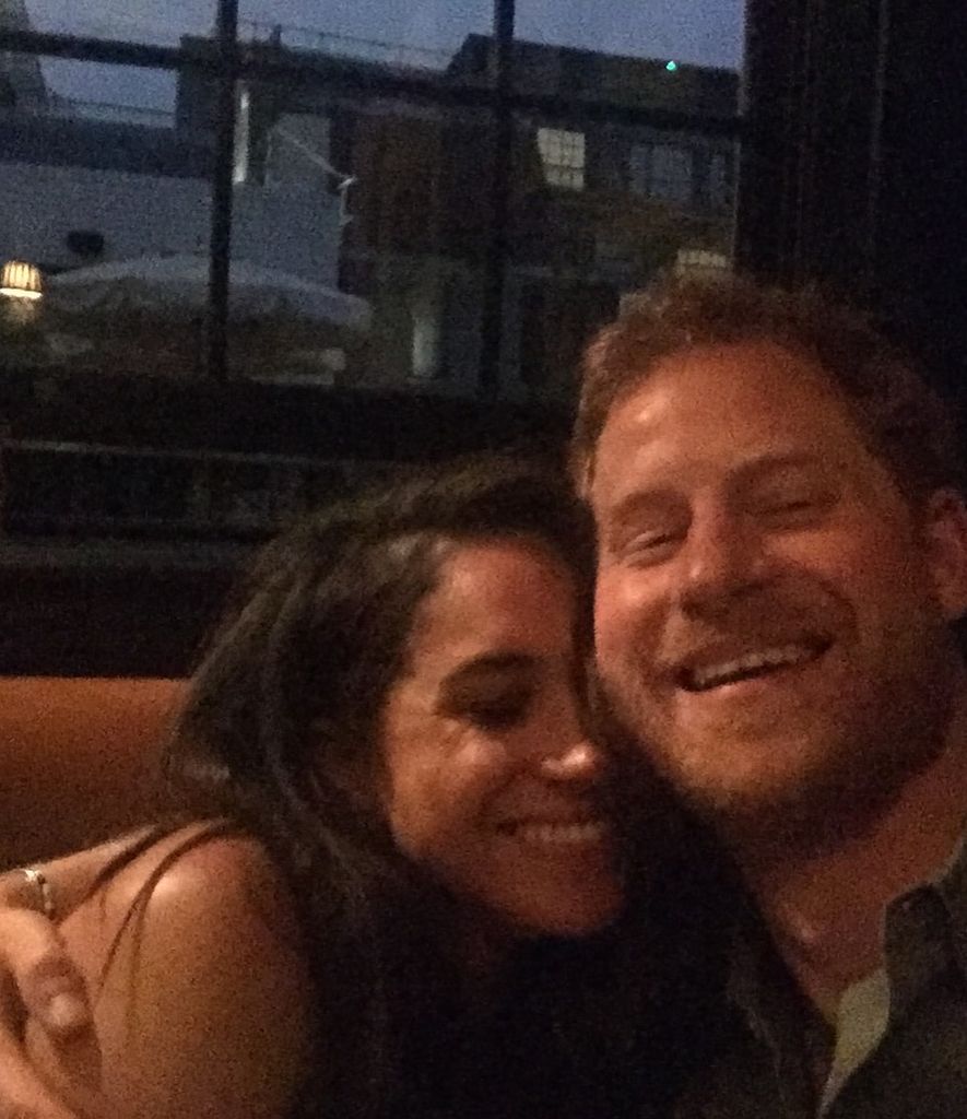 Une photo du deuxième rendez-vous de Meghan et Harry en 2016