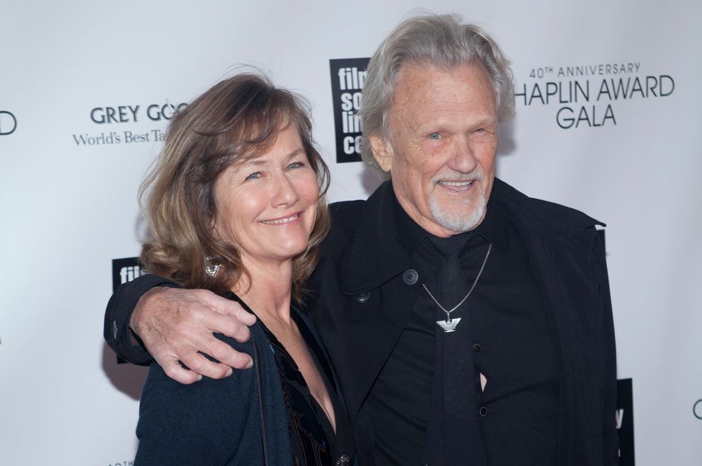 Lisa Kristofferson and Kris Kristofferson attend The 40th Anniversary Chaplin Award Gala at Avery Fisher Hall at Lincoln Center for the Performing Arts in New York City