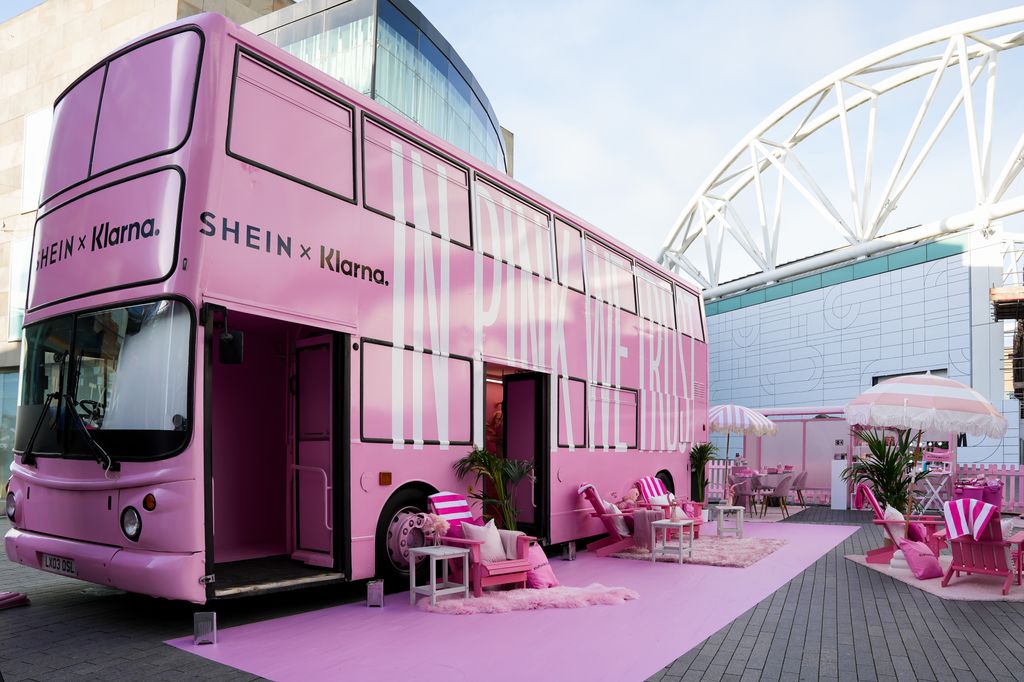The In Pink We Trust bus toured London, Birmingham and Manchester
