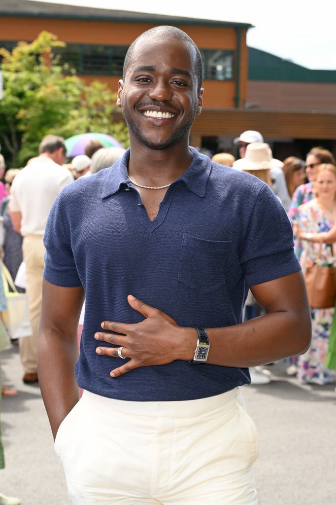 ncuti gatwa at wimbledon