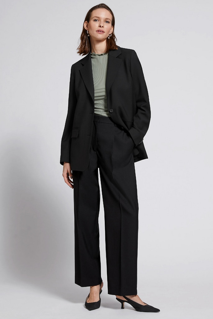 & Other Stories wide-leg trousers