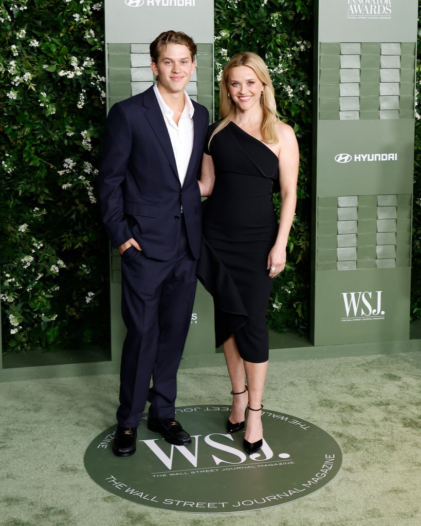 Deacon Phillippe and Reese Witherspoon attend the 2024 WSJ Magazines Innovator Awards at Museum of Modern Art on October 29, 2024 in New York City