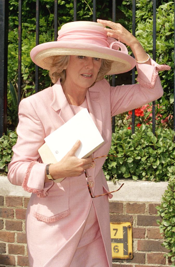 Camilla looked pretty in pink