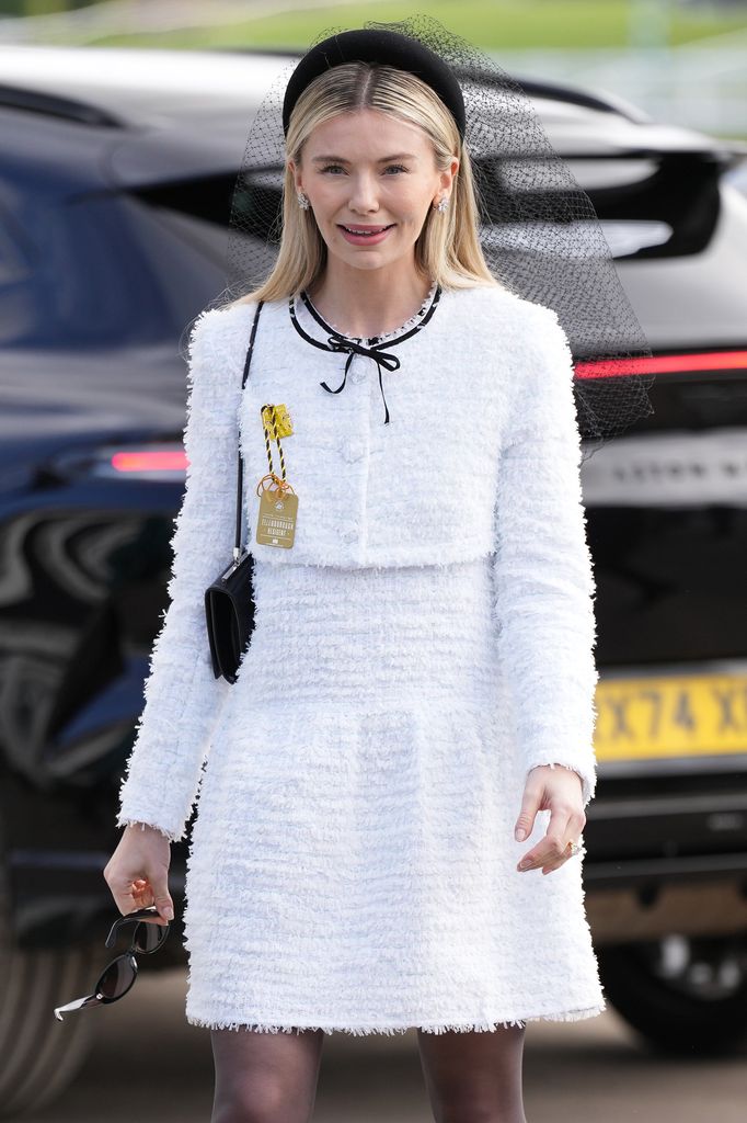Georgia Toffolo attends day one of the Cheltenham Festival at Cheltenham Racecourse, Cheltenham, Gloucestershire, UK, on the 11th March 2025.
