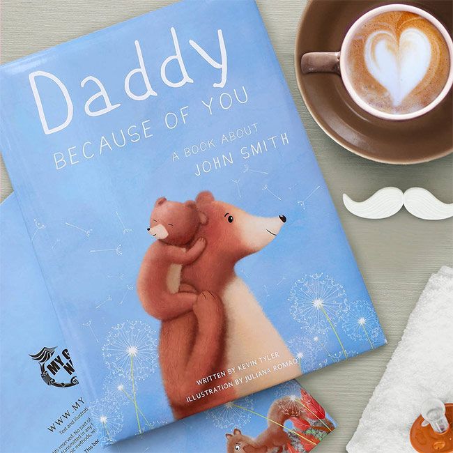 daddy because of you book