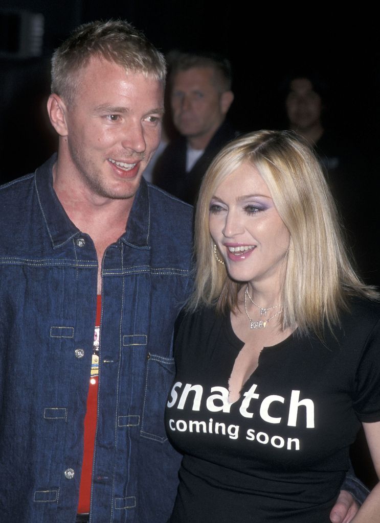 Guy Ritchie standing with Madonna