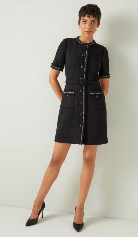 LK Bennett tweed dress