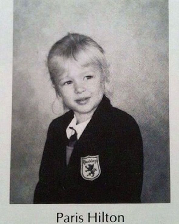 Paris Hilton posted throwback photos from her school days
