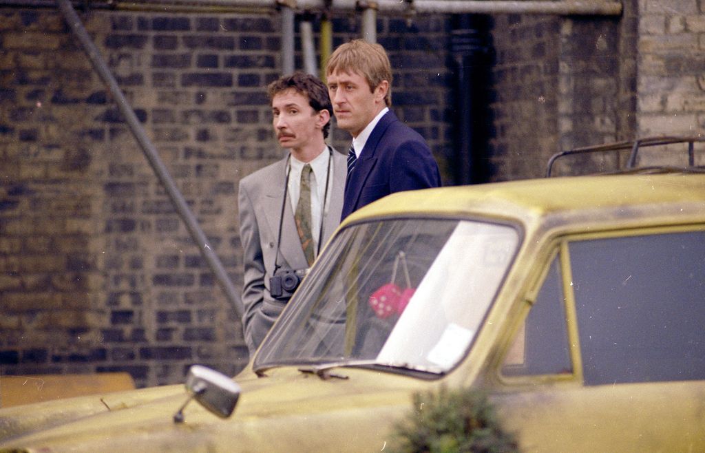 Patrick Murray as Micker Pearce and Nicholas Lyndhurst as Rodney Trotter in Only Fools and Horses 