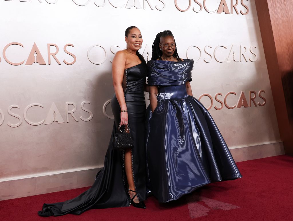 Alex Martin Dean, Whoopi Goldberg at the 97th Oscars held at the Dolby Theatre on March 2, 2025 in Hollywood, California
