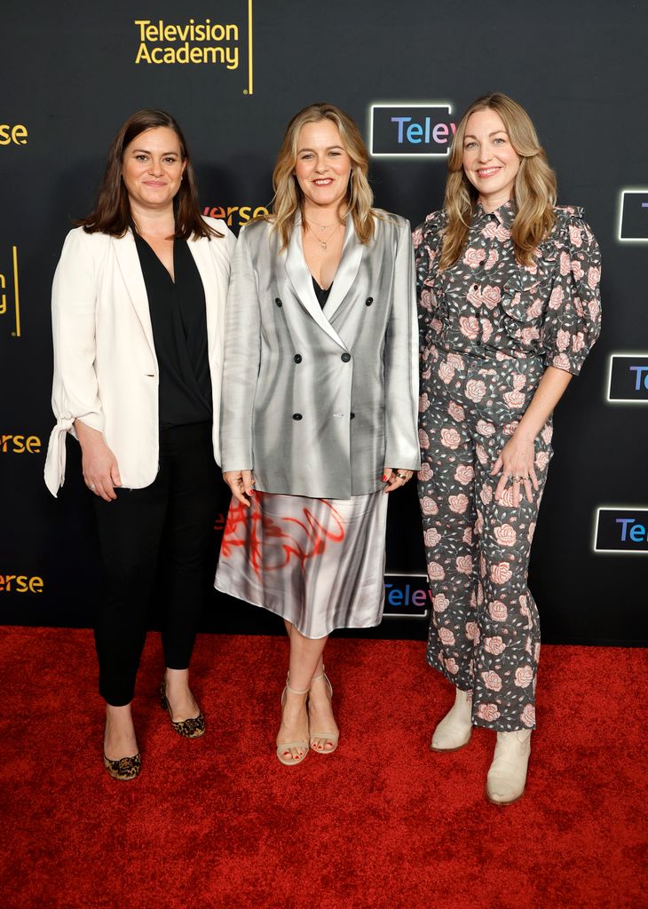 Courtney Thomasma, Alicia Silverstone and Molly McGlynn during the TV Academy's Inaugural Televerse Festival 